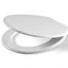 Pagette Pagette Rondo WC-Sitz 794682802 Weiß, Mit Deckel, Steckbefestigung Von Oben -Badezimmerbedarf Geschäft Pagette Pagette Rondo WC Sitz 794682802 weiss mit Deckel Steckbefestigung von oben
