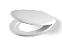 Pagette Pagette Saxo WC-Sitz 794920102 Weiß, Mit Deckel, Kunststoffbefestigung