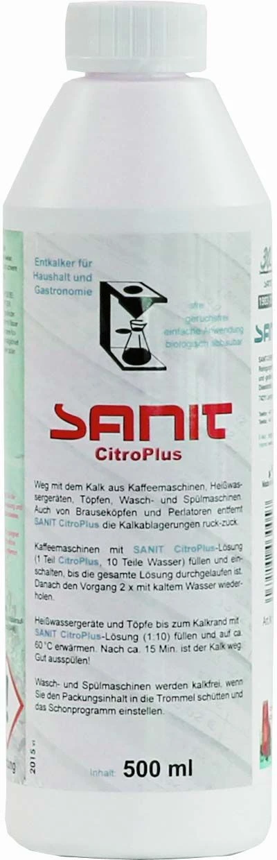 Sanit CitroPlus Reiniger 3005 500 Ml, Flasche 3 Sanit CitroPlus Reiniger 3005 500 Ml, Flasche