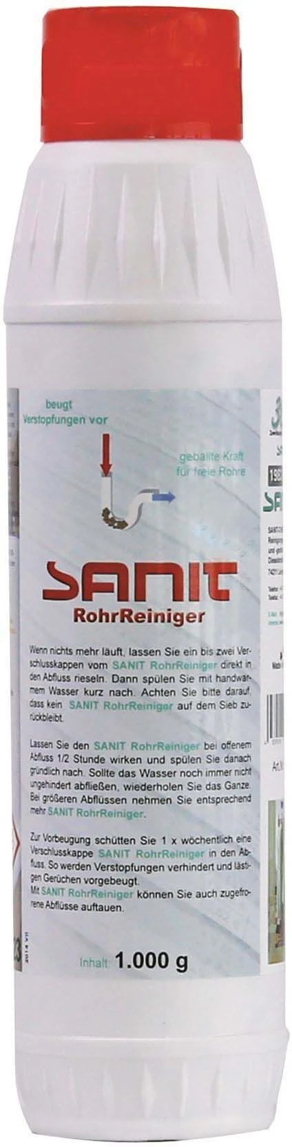 Sanit RohrReiniger 1000 G, Flasche 3 Sanit RohrReiniger 1000 G, Flasche
