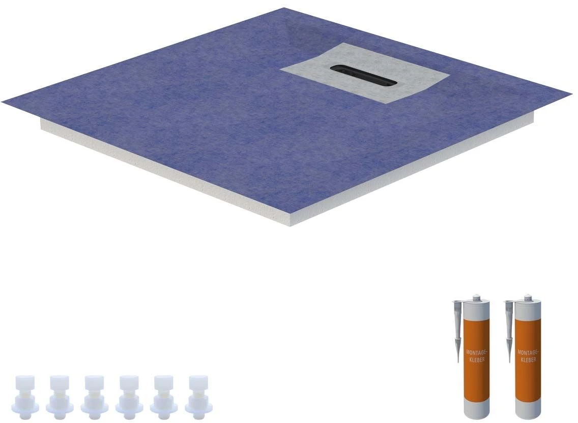 Schedel Line Flow Duschelement LI1KF609090 90 X 90 Cm, Vierseitiges Gefälle 3 Schedel Line Flow Duschelement LI1KF609090 90 X 90 Cm, Vierseitiges Gefälle