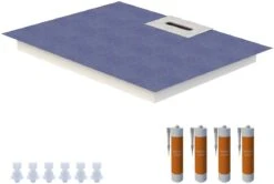 Schedel Line Flow Duschelement LI2KF901290 120 X 90 Cm, Einseitiges Gefälle