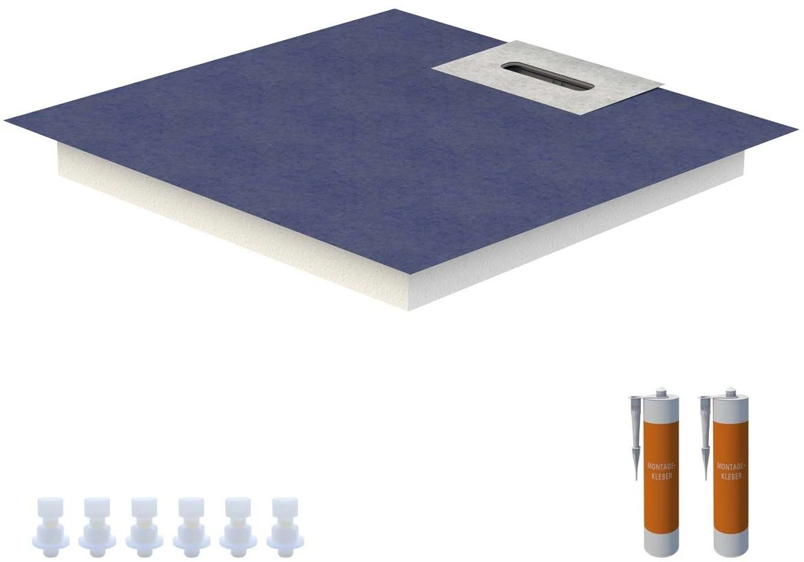 Schedel Line Flow Duschelement LI2KF908080 80 X 80 Cm, Einseitiges Gefälle 3 Schedel Line Flow Duschelement LI2KF908080 80 X 80 Cm, Einseitiges Gefälle