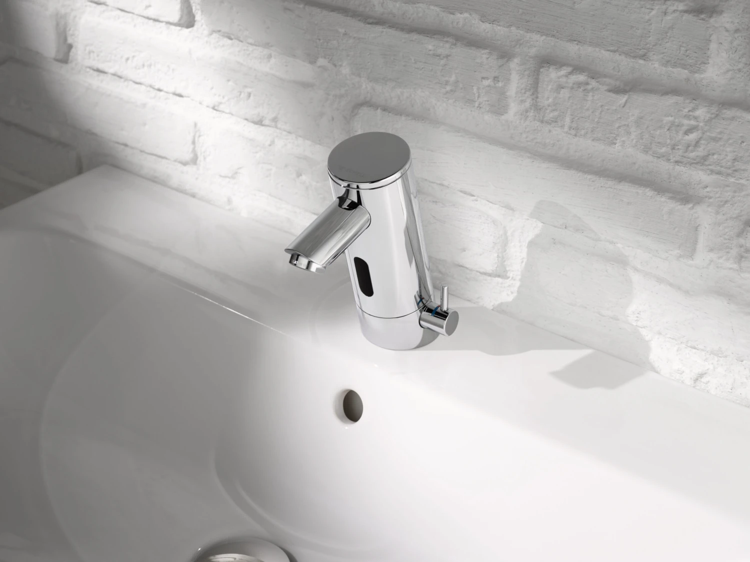 Schell Puris E Elektronische-Waschtisch-Armatur 012160699 Verchromt, Steckernetzteil, ND, Netzbetrieb, Für Mischwasser 5 Schell Puris E Elektronische-Waschtisch-Armatur 012160699 Verchromt, Steckernetzteil, ND, Netzbetrieb, Für Mischwasser – Bild 3