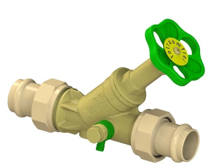 Schlösser Freistromventil 0015872800001 DN 25, 28mm, AG, Mit Entleerung, Nichtsteigende Spindel 3 Schlösser Freistromventil 0015872800001 DN 25, 28mm, AG, Mit Entleerung, Nichtsteigende Spindel