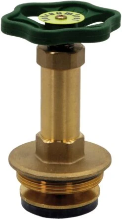 Schlösser Freistromventil-Oberteil 0018185000001 DN 50, G 2, Messing, Nichtsteigende Spindel