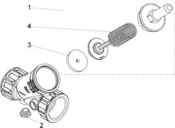 Schlösser Rückflussverhinderer 0013253200001 DN 32, G 1 1/4, Ohne Entleerung 7 Schlösser Rückflussverhinderer 0013253200001 DN 32, G 1 1/4, Ohne Entleerung -Badezimmerbedarf Geschäft Schloesser Rueckflussverhinderer 0013253200001 DN 32 G 1 1 4 ohne Entleerung 2