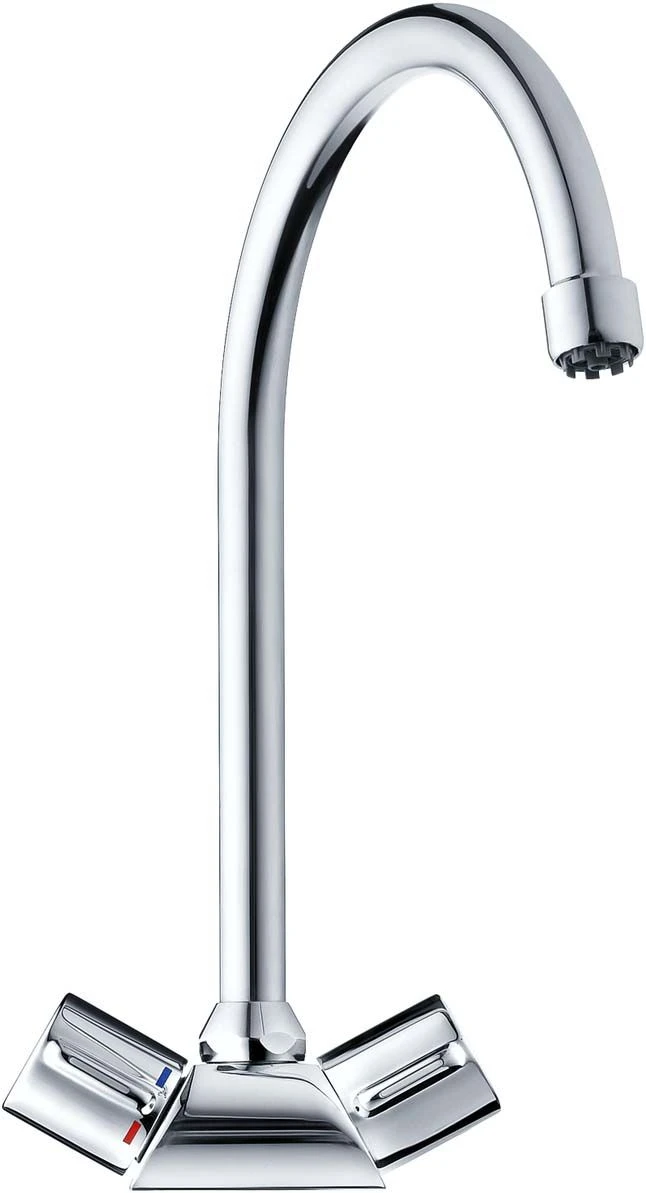 Stiebel Eltron Spültisch-Zweigriff-Armatur 232604 Ausladung 200mm, Flex-Schläuche, Verchromt 3 Stiebel Eltron Spültisch-Zweigriff-Armatur 232604 Ausladung 200mm, Flex-Schläuche, Verchromt