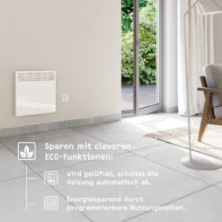 Stiebel Eltron Wand-Konvektor 236528 CNS 200 Trend, 2,0 KW, 230 V, Weiß -Badezimmerbedarf Geschäft Stiebel Eltron Wand Konvektor 236528 CNS 200 Trend 20 kW 230 V weiss 3