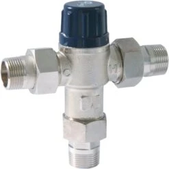 Syr - Sasserath Wassermischer 0702.20.003 DN 20, Thermostatisch, Mit Verbrühschutz