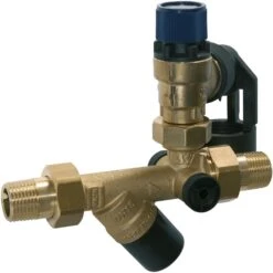 Syr Sicherheitsgruppe SYRobloc 24 002415002 DN 15, 10 Bar, Gewinde 1/2", Rohgelb