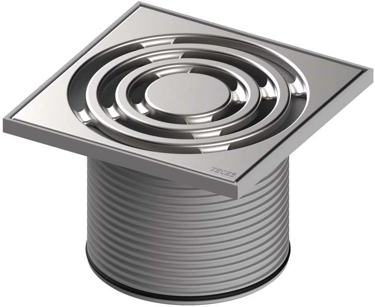 TECEdrainpoint S Rostrahmen 3660003 142x142mm, Kunststoff, Mit Designrost 3 TECEdrainpoint S Rostrahmen 3660003 142x142mm, Kunststoff, Mit Designrost