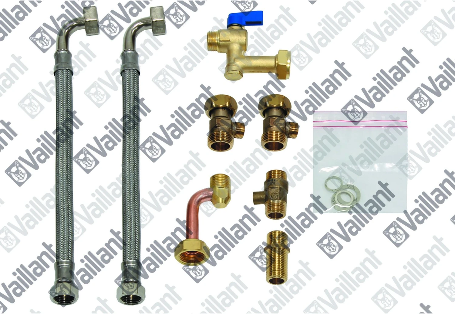 Vaillant AtmoMAG Adaptionskit 304825 Mit KW/WW Anschluss, Für Soloschalter