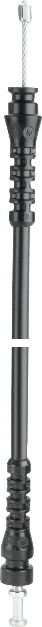 Viega Bowdenzug 721749 725mm, Für Mittelanschluss, Kunststoff Schwarz, Seil Edelstahl