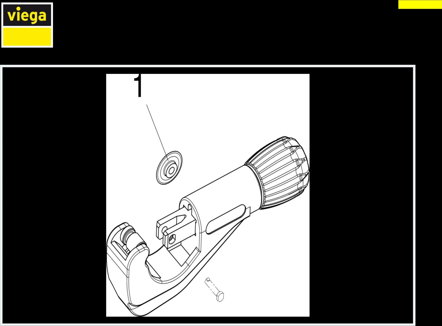 Viega Rohrabschneider 571375 25-63mm, Für Kunststoffrohr 4 Viega Rohrabschneider 571375 25-63mm, Für Kunststoffrohr – Bild 2