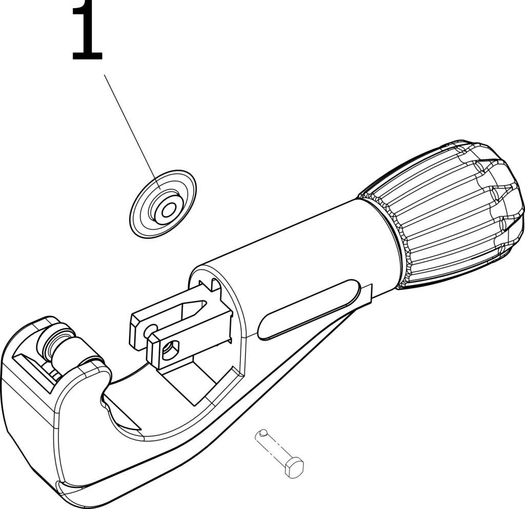 Viega Rohrabschneider 571375 25-63mm, Für Kunststoffrohr 5 Viega Rohrabschneider 571375 25-63mm, Für Kunststoffrohr – Bild 3
