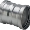 Viega Sanpress Inox XL-Muffe 482817 88,9 Mm, Stahl Nichtrostend, SC-Contur 1 Viega Sanpress Inox XL-Muffe 482817 88,9 Mm, Stahl Nichtrostend, SC-Contur -Badezimmerbedarf Geschäft Viega Sanpress Inox XL Muffe 482817 889 mm Stahl nichtrostend SC Contur