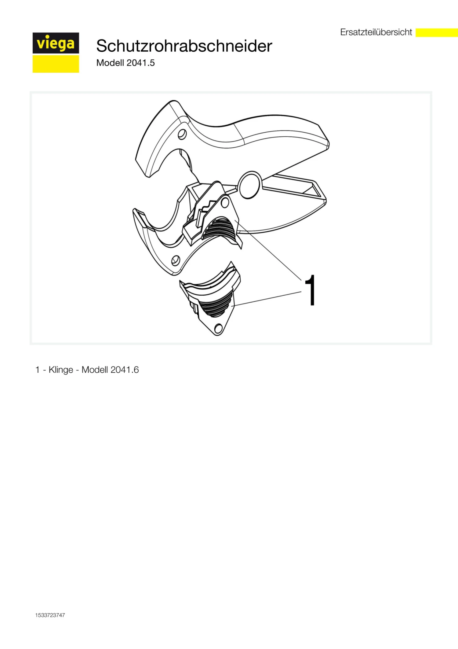 Viega Schutzrohrabschneider 446475 15-42mm, Für Rohre Aus Kunststoff 4 Viega Schutzrohrabschneider 446475 15-42mm, Für Rohre Aus Kunststoff – Bild 2