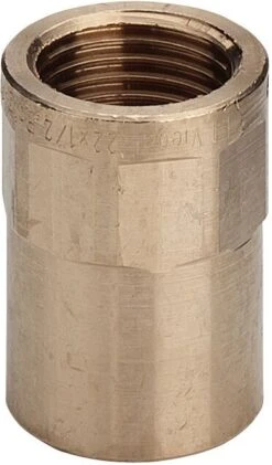 Viega Übergangsmuffe 22 Mm X 1" Rp, Rotguss