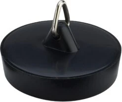 Viega Ventilstopfen 111939 50,5mm, Kunststoff Schwarz, Mit Dreieckhaken