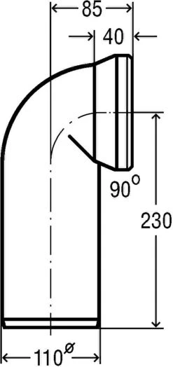Viega WC-Anschlussbogen 3811 130435 90 Grad, DN 100, Pergamon 8 Viega WC-Anschlussbogen 3811 130435 90 Grad, DN 100, Pergamon -Badezimmerbedarf Geschäft Viega WC Anschlussbogen 3811 130435 90 Grad DN 100 pergamon 2