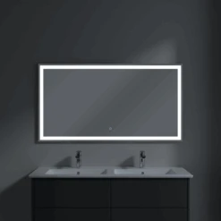 Villeroy & Boch Finero Lichtspiegel A4681300 Mit Beleuchtung, 1300 X 700 X 25 Mm -Badezimmerbedarf Geschäft Villeroy and Boch Finero Lichtspiegel A4681300 mit Beleuchtung 1300 x 700 x 25 mm 3