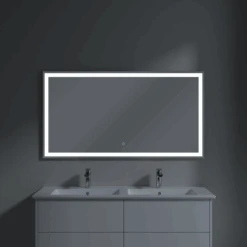 Villeroy & Boch Finero Lichtspiegel A4681300 Mit Beleuchtung, 1300 X 700 X 25 Mm -Badezimmerbedarf Geschäft Villeroy and Boch Finero Lichtspiegel A4681300 mit Beleuchtung 1300 x 700 x 25 mm 4