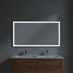 Villeroy & Boch Finero Lichtspiegel A4681300 Mit Beleuchtung, 1300 X 700 X 25 Mm -Badezimmerbedarf Geschäft Villeroy and Boch Finero Lichtspiegel A4681300 mit Beleuchtung 1300 x 700 x 25 mm 5