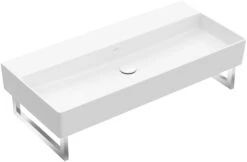 Villeroy & Boch Memento 2.0 Waschtisch 4A22A301 100 X 47 Cm, Weiß Alpin, Ohne Hahnloch, Ohne Überlauf