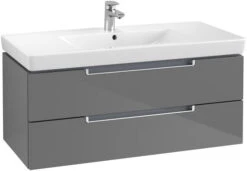 Villeroy & Boch Subway 2.0 Unterschrank A69000FP 98,7 X 41,6 X 44,9 Cm, Glossy Grey