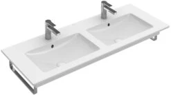 Villeroy & Boch Venticello Waschtisch 4111DJR1 130x50 Cm, Weiss Ceramicplus, Ohne Hahnloch
