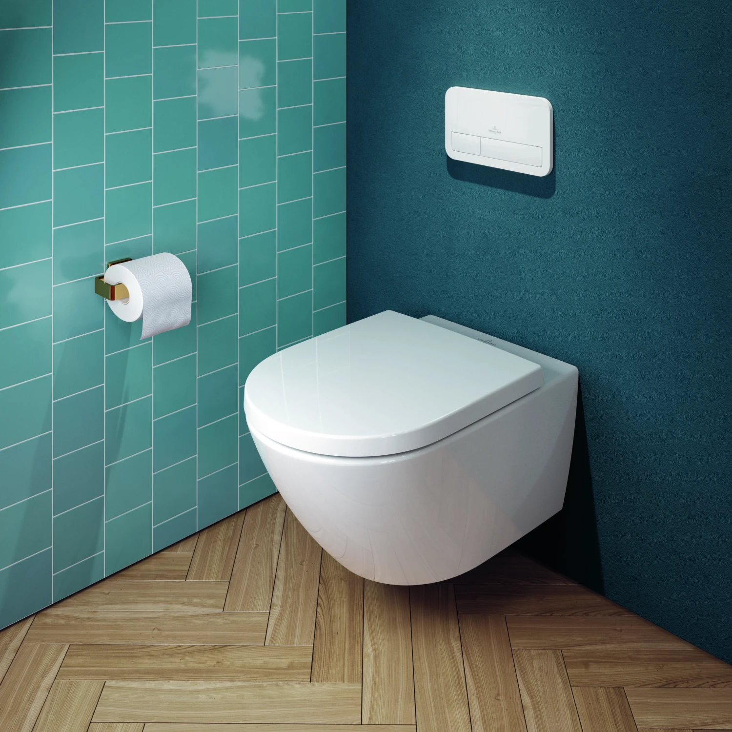 Villeroy Und Boch Subway 3.0 Wand-WC 4670T001 37x56cm, TwistFlush, Spülrandlos, Weiß 7 Villeroy Und Boch Subway 3.0 Wand-WC 4670T001 37x56cm, TwistFlush, Spülrandlos, Weiß – Bild 5