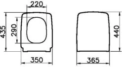 VitrA Metropole WC-Sitz 90003R409 Weiss, Mit Absenkautomatik, Scharniere Edelstahl -Badezimmerbedarf Geschäft VitrA Metropole WC Sitz 90003R409 weiss mit Absenkautomatik Scharniere Edelstahl 1
