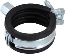 Walraven Bismat Einschraubenschelle 3413014 11-14mm, M 8, Stahl, Elektrolytisch Verzinkt, Mit Schallschutz