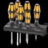Wera Kraftform Schraubendrehersatz 05018287001 932/918/6 + Rack / 6-teilig -Badezimmerbedarf Geschäft Wera Kraftform Schraubendrehersatz 05018287001 932 918 6 Rack 6 teilig
