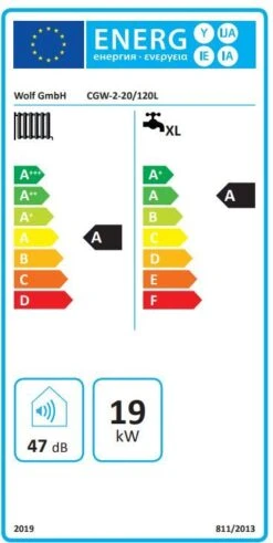Wolf CGW-2-20/120 Gasbrennwert-Zentrale 8615020 20kW, Wandhängend, Mit Schichtenspeicher 120 Liter -Badezimmerbedarf Geschäft Wolf CGW 2 20 120 Gasbrennwert Zentrale 8615020 20kW wandhaengend mit Schichtenspeicher 120 Liter 4