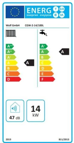 Wolf CGW2-14/100 Gasbrennwert-Zentrale 8615019 14kW, Wandhängend, Mit Schichtenspeicher 100 Liter -Badezimmerbedarf Geschäft Wolf CGW2 14 100 Gasbrennwert Zentrale 8615019 14kW wandhaengend mit Schichtenspeicher 100 Liter 4