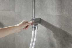 Hansgrohe Reno Crometta S 240 Showerpipe 27270000 Chrom, 1jet, EcoSmart, 9 L/min, Ø 240 Mm -Badezimmerbedarf Geschäft hansgrohe Reno Crometta S 240 Showerpipe 27270000 chrom 1jet EcoSmart 9 l min o 240 mm 2
