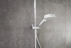 Hansgrohe Reno Crometta S 240 Showerpipe 27270000 Chrom, 1jet, EcoSmart, 9 L/min, Ø 240 Mm -Badezimmerbedarf Geschäft hansgrohe Reno Crometta S 240 Showerpipe 27270000 chrom 1jet EcoSmart 9 l min o 240 mm 4
